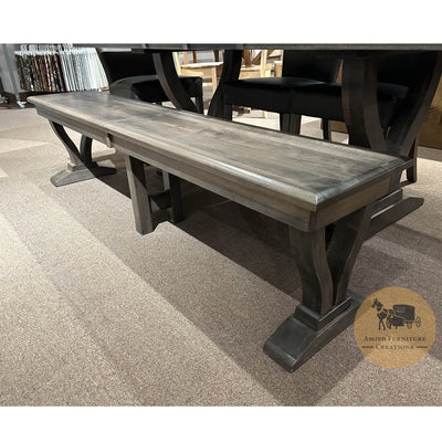 Clearance Amish made Brooklyn Bench - Oak For Less® Furniture