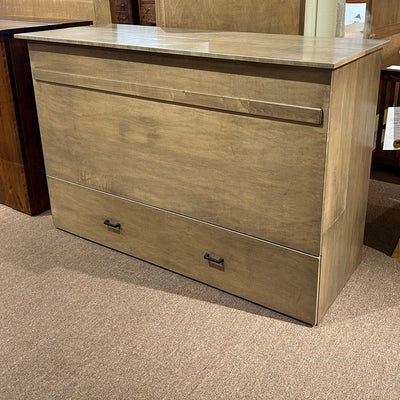 Clearance Amish made Concord Credenza Murphy Bed - closed - Oak For Less® Furniture