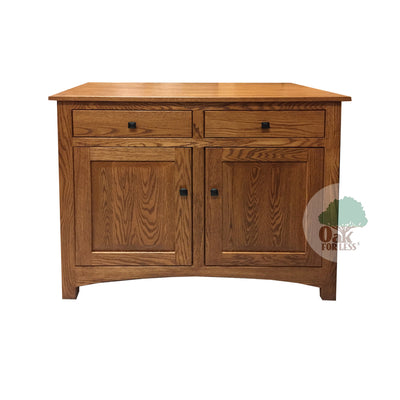 Amish made Classic Oak Buffet 40" w - Oak For Less® Furniture