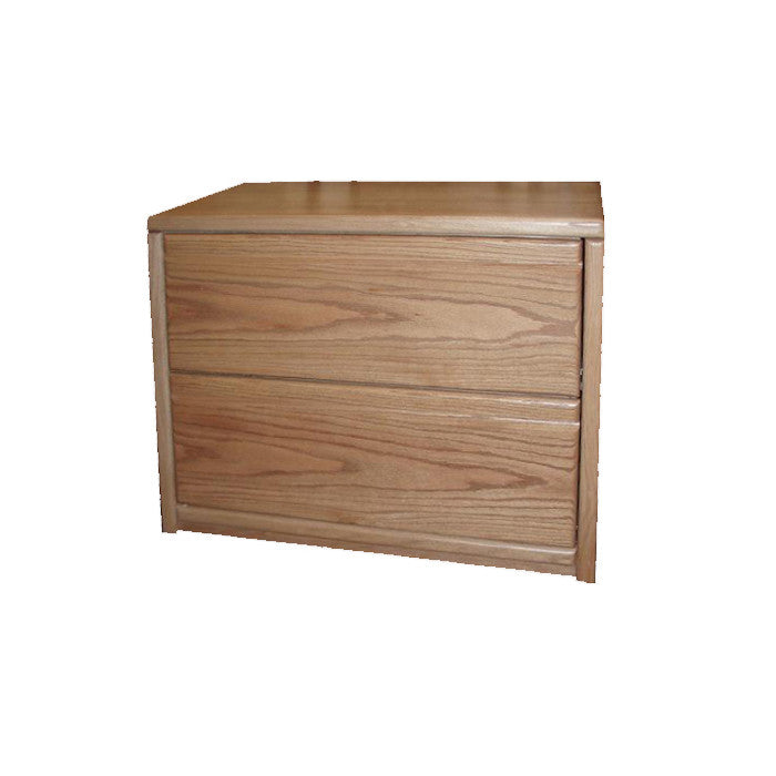 FD-1035 - Contemporary Oak 2 Drawer Lateral File - Oak For Less® Furniture