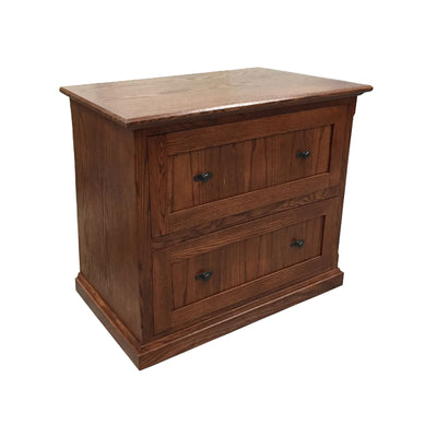 FD-1035M - Mission Oak 2 Drawer Lateral File - Oak For Less® Furniture