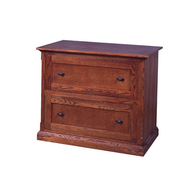 FD-1035M - Mission Oak 2 Drawer Lateral File - Oak For Less® Furniture