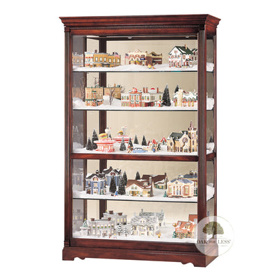 HM-680-235 - Townsend Curio - Oak For Less® Furniture