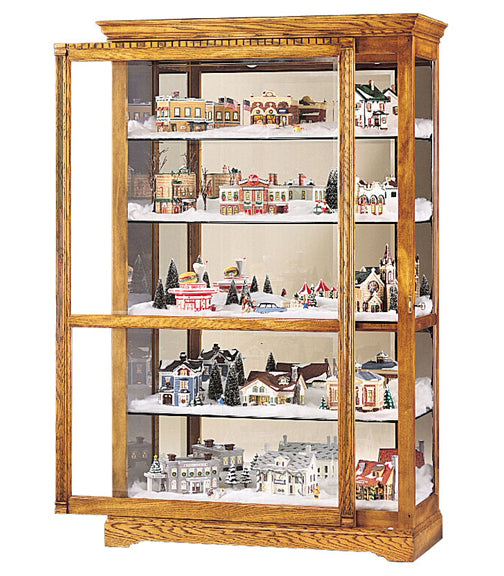 HM-680-237 - Parkview Curio open - Oak For Less® Furniture