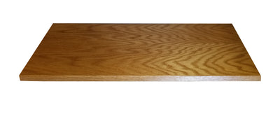 new flat front shelf trim style for OD Traditional Oak Bookcases - Oak For Less® Furniture