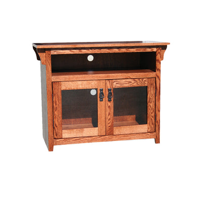 OD-O-M3430-16.75-CN1 - Mission Oak 38" TV Stand - Oak For Less® Furniture