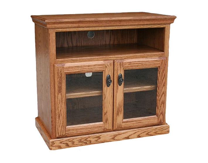 OD-O-T3030-16.75-CN1 - Traditional Oak 32" TV Stand - Oak For Less® Furniture